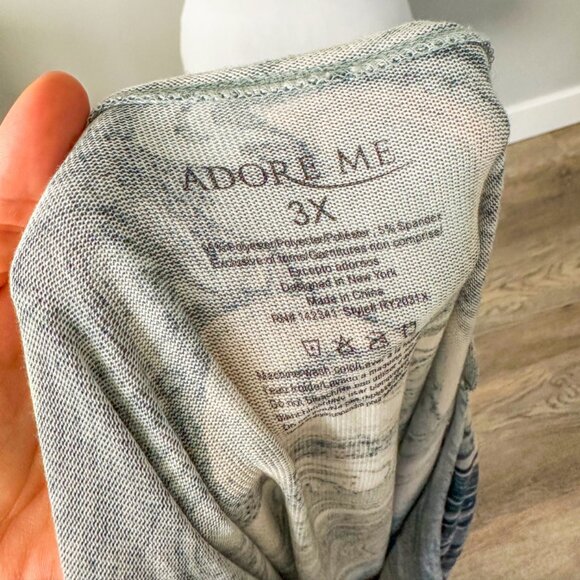 Adore Me Marble Lounge Dress - Picture 8 of 12